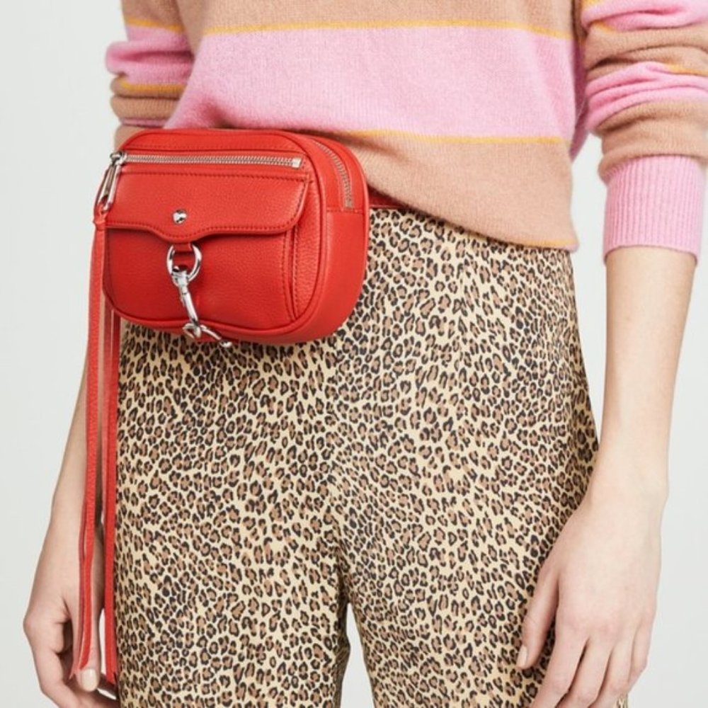 BRAND NEW Rebecca Minkoff Red Blythe Belt Bag NWT